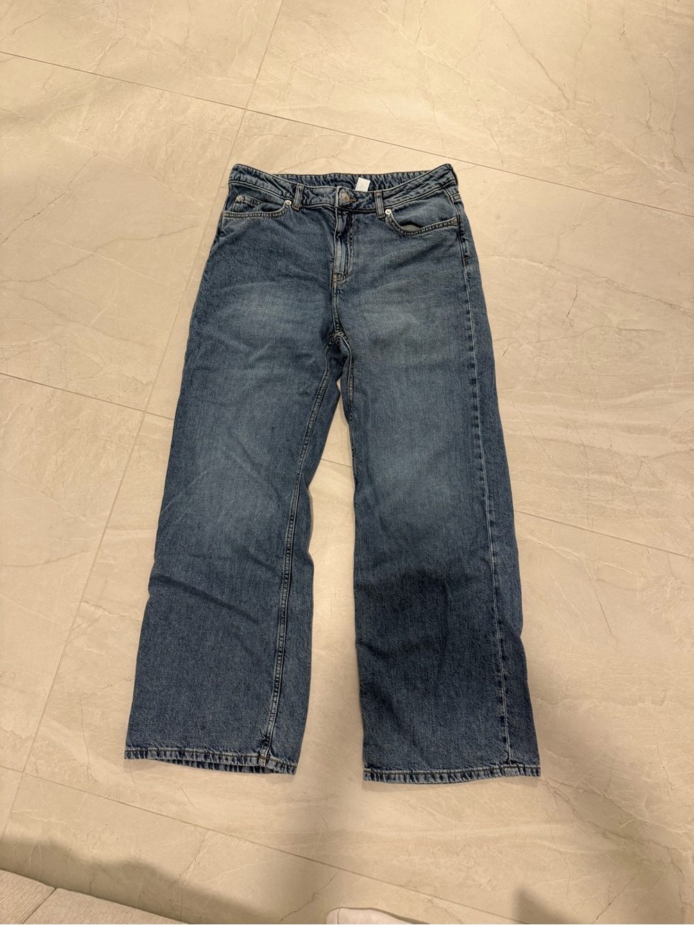 Women’s Baggy Blue Denim Jeans